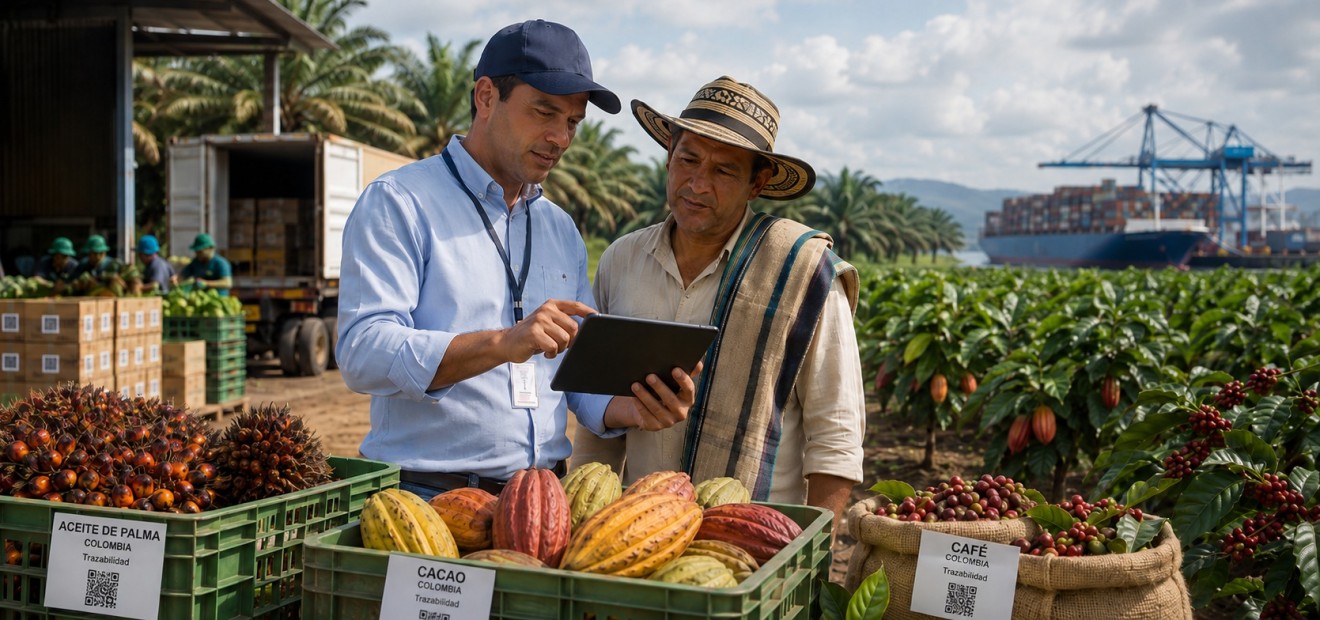 Patiyala, Trazabilidad urgente: la nueva llave de entrada de los productos agrícolas colombianos a Europa